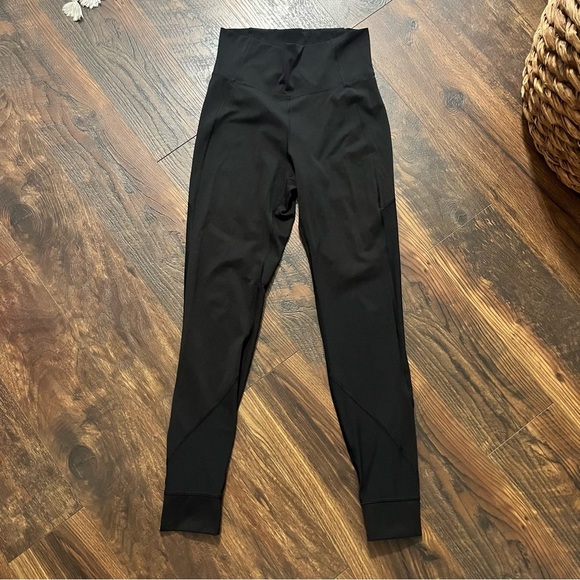 Lululemon Leggings/Pants Mesh Back Black Size 8 - Picture 2 of 8